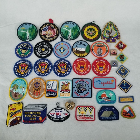 Boy Scouts Accessories Vintage Boy Cub Scouts Of America Patches